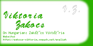 viktoria zakocs business card